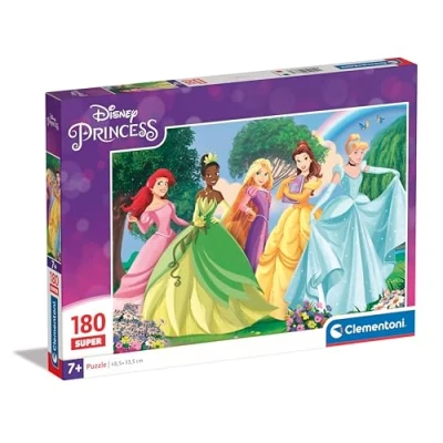 Bild av Clementoni Jigsaw Puzzle Super Color Disney Princess 180pcs. Golv