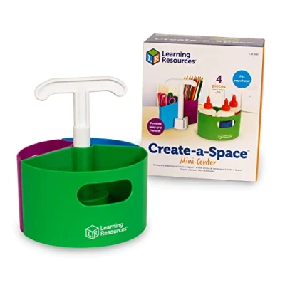 Bild av Learning Resources Create A Space Mini Centre Arrangör 4 Stycken Uppsättning