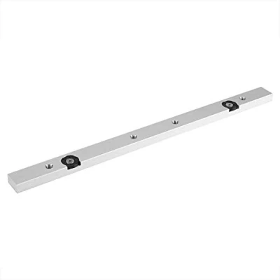 Bild av Aluminiumlegering Mitre Bar Skena Miter Guage Slider Bord Såg Gauge Rod Trä Arbetsverktyg 300mm / 11.81inch