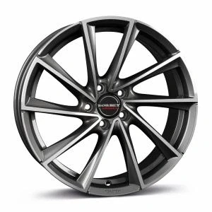Bild av BORBET VTX Graphite Polished 8x18 5/112 ET37 B66.6