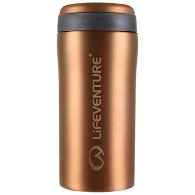 Bild av Lifeventure termisk mugg, läckagesäker och vakuumisolerad återanvändbar resekopp, 300 ml, koppar