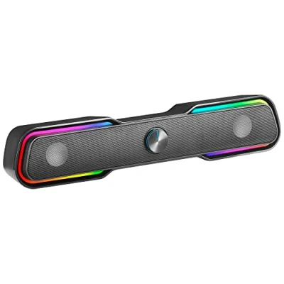 Bild av Mars Gaming MSBX svart, RGB soundbar, Bluethooth 5.0+Jack 3.5, DSP Sound 10 W