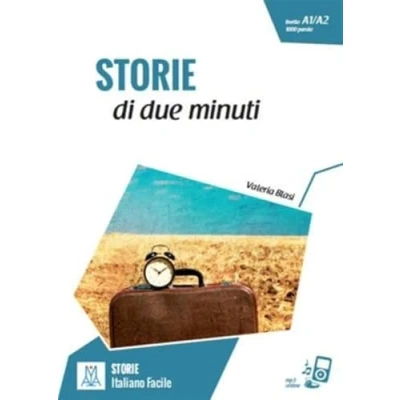 Bild av Storie di due minuti. Livello A1 A2. Con CD Audio: Libro + online MP3 audio