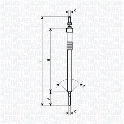 Bild av Glödstift, mercedes benz, A 642 159 01 01, A.642.159.01.01