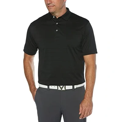 Bild av Callaway Kortärmad Opti Vent Open Mesh Polo, Svart, 3XL