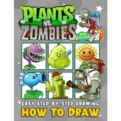 Bild av How To Draw ℙ𝕝𝕒𝕟𝕥𝕤 𝕧𝕤. ℤ𝕠𝕞𝕓𝕚𝕖𝕤: New Version Learn Characters Step by With 20+ Tutorials for Kids, Boys, Girls, Ages 2 4 8 12 9 Teens and Adults