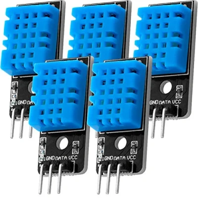 Bild av AZDelivery 5 x KY 015 DHT 11 temperatursensormodul kompatibel med Arduino och Raspberry Pi