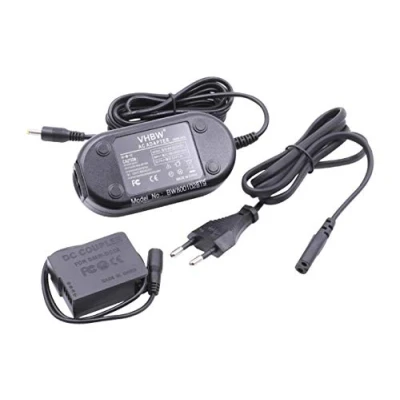 Bild av vhbw kameranätdel lager passar till Panasonic Lumix DMC G70, GX8, FZ300 ersätter DMW AC8, AC8EG, DCC8, DCC8E, DCC8GU