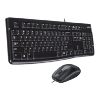 Bild av Logitech Desktop MK120 Sats med tangentbord och mus USB USA, internationellt