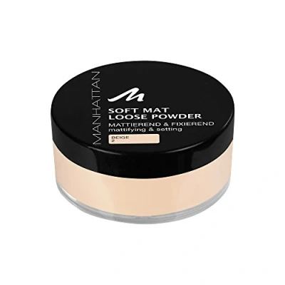 Bild av Manhattan Soft Mat Löst Puder, 2 Beige, 20 g