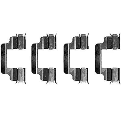 Bild av HELLA 8DZ 355 202 701 Kit d&#039;accessoires, plaquette de frein à disque MERCEDES BENZ: CLK Coupe, Classe C Break, Berline, PEUGEOT: 407 Berline