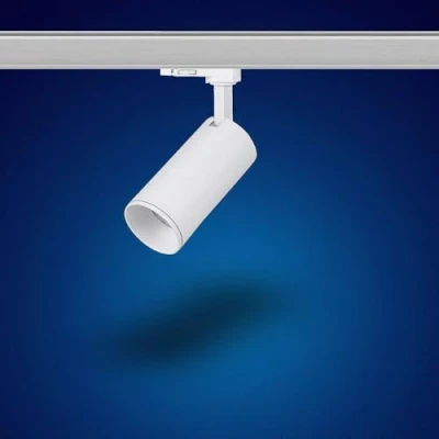 Bild av Mextronic 3 fas LED strålkastare för strömskenor/skensystem (GU10) roterbar och svängbar GU10 lampor