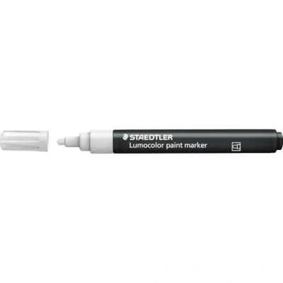 Bild av Staedtler Lumocolor , Vit, Multifärg, White, 1 färger, Rundad spets, Rund