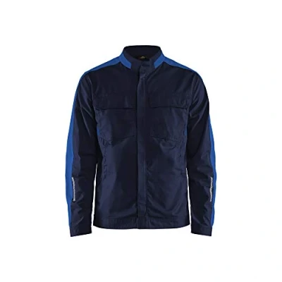 Bild av INDUSTRIJACKA 4444 1832 STRETC MARINBLÅ/KORNBLÅ L Beijerbygg Byggmaterial