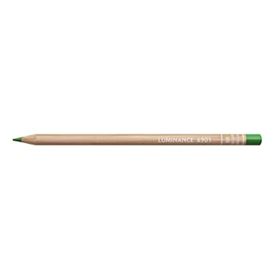 Bild av Caran d&#039;Ache Luminance Colour Pencil Artist färgpennor penna/3 stycken/förpackning färg: 220 gräsgrön (6901.220)