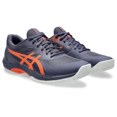 Bild av Asics GAME FF All court tennisskor, Storlek: 44.5, Indigo fog/nova orange Textil/syntet