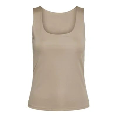 Bild av VERO MODA VMMILLION SL fyrkantig topp 2 vägs JRS NOOS, Silver Mink, XL