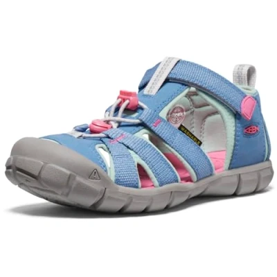 Bild av KEEN Unisex barn Seacamp 2 CNX sandal, Koronett blå het rosa, 39 EU