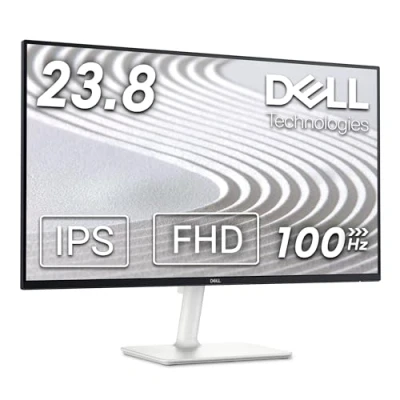 Bild av Dell S2425H Monitor 23.8 inch Full HD (1920x1080) 8Ms 100Hz Display, Integrated 2 x 5W speakers, HDMI, 16.7 Million Colors, Tilt Adjustability Silver