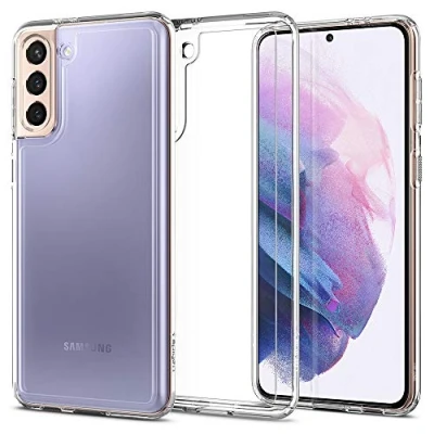 Bild av Spigen Ultra Hybrid Case Kompatibel med Samsung Galaxy S21 Plus Fodral Skal Crystal Clear