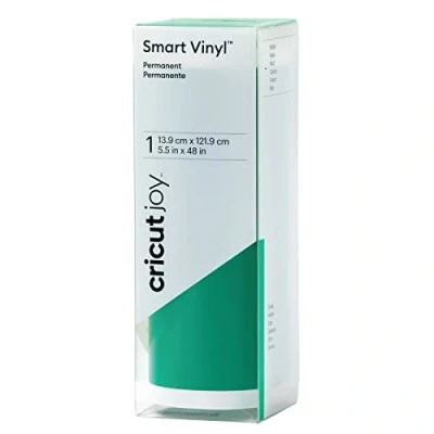 Bild av Cricut Joy Smart Vinyl Permanent Gräsgrön (matt) 1,2 m (4 fot) Självhäftande vinylrulle för användning med Joy, 2009839, 1.2m (4ft)