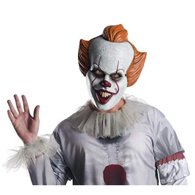 Bild av IT Pennywise annonsmask, flerfärgad, enkel (Rubies 201655)