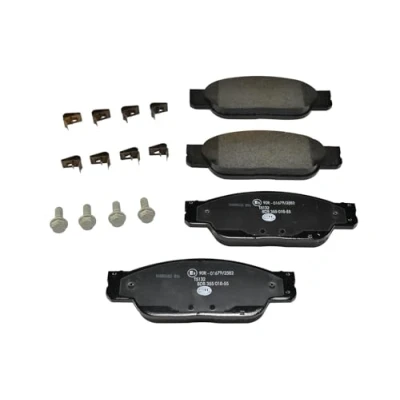 Bild av HELLA 8DB 355 018 551 Jeu de plaquettes frein non préparé pour indicateur d&#039;usure avec vis d&#039;étrier accessoires JAGUAR: S Type