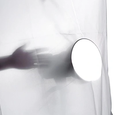 Bild av Neewer 3,7 x 1,5 m / 3,6 meter polyester vit sömlös diffusionstyg för fotografering softbox, lätt tält och gör det själv ljusmodifierare