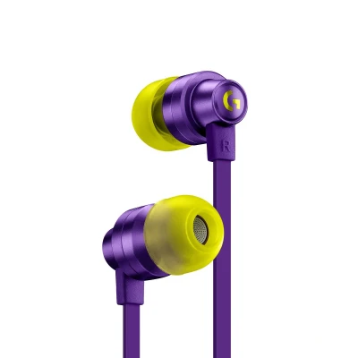 Bild av Logitech G333 in ear spelhörlurar lila