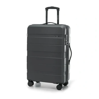 Bild av WITTCHEN COMODO Line resväska handbagage set av ABS teleskophandtag TSA lås 4 dubbelhjul, Mörkgrå, Mittlerer koffer, Mellanstor väska