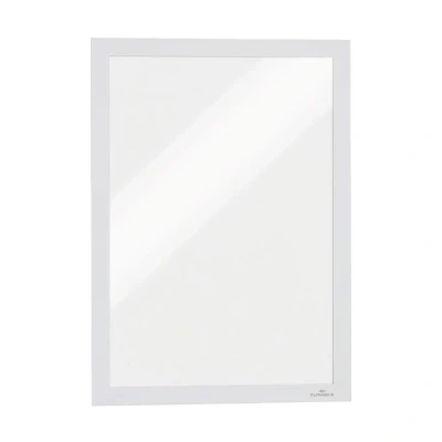 Bild av Durable 487202 inforam Duraframe® A4, självhäftande magnetram, 2 pack, vit