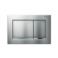 Bild av Geberit Omega30 manöverplatta 212x142x10mm matt krom/blank