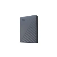 Bild av WD My Passport hårddisk, fungerar med USB C 4 TB (mobil lösenordsskydd, säkerhetskopieringsprogramvara, 3.2 Gen 1, 3 års garanti) kiselgrå