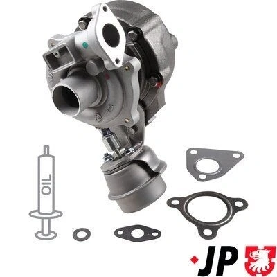 Bild av JP GROUP 3317400200 Turbocompresseur à gaz d&#039;échappement y compris Jeu de joints d’étanchéité OPEL: Corsa D 3/5 portes