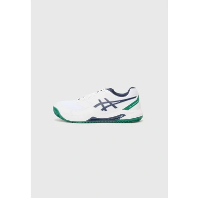 Bild av Asics GEL Dedicate 8 CLAY Tennisskor för grus, Storlek: 40, White/midnight Skinnimitation/textil