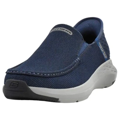 Bild av Skechers herr Hasting Slip On, Marinblå canvas, 42 EU