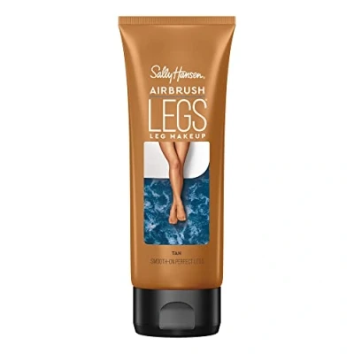 Bild av Sally Hansen Airbrush Legs®, bensmink, solbränna/brons, enkel applikation, felfria ben, vattentålig, överföringssäker lotion