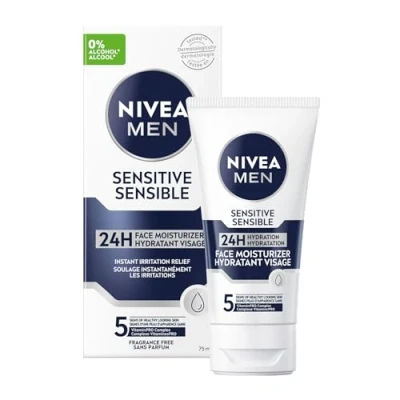 Bild av Nivea för män känslig ansiktsvård, 75 ml