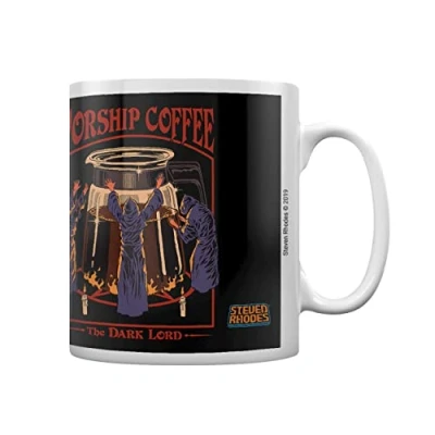 Bild av Steven Rhodes MG25670 keramisk mugg 315 ml, Worship Coffee