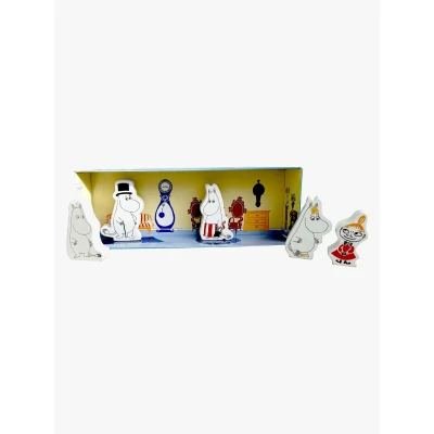 Bild av Barbo Toys Toys6730 Moomin Barba 5 träfigurer min lilla leksakslåda, flerfärgad, liten
