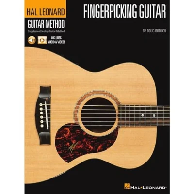 Bild av Hal Leonard Fingerpicking Guitar Method: Includes Audio &amp; Video!