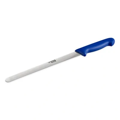 Bild av Thermohauser Konditorkniv (stål, rostfri), slipad på ena sidan, med blått plasthandtag, blad 26 cm