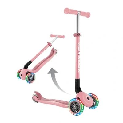Bild av Globber Primo Foldable Lights, Barn, Klassisk skoter, Asfalt, kullersten, rullsten, 50 kg, 3 hjul, år