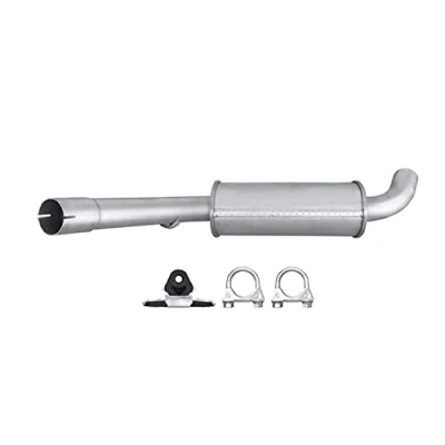 Bild av HELLA 8LC 366 026 131 Silencieux Intermédiaire centre avec pièces d&#039;assemblage VOLKSWAGEN: Passat B3/B4 Break, Berline