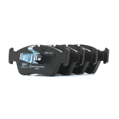 Bild av VALEO 302050 Jeu de plaquettes frein FIRST Essieu avant contact signal d&#039;usure exclu avec tôle anti bruit BMW: 1 5 portes, 3 Touring, Berline