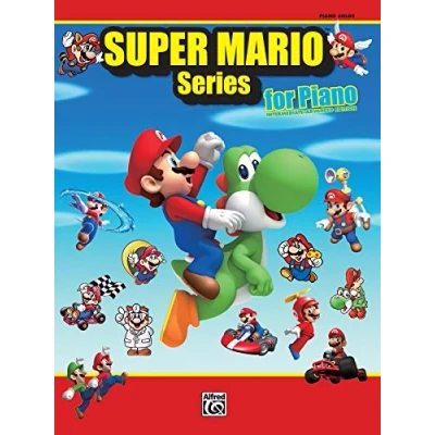 Bild av Super Mario Series: 34 Themes Arranged for Solo Piano