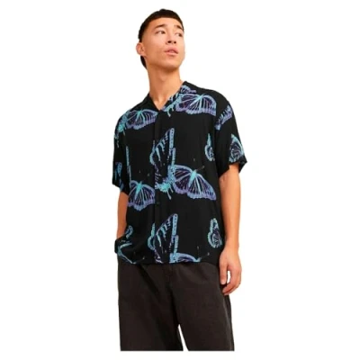 Bild av Jack &amp; Jones Jcojeff Resort Relax Skjorta, Storlek: Large, Black
