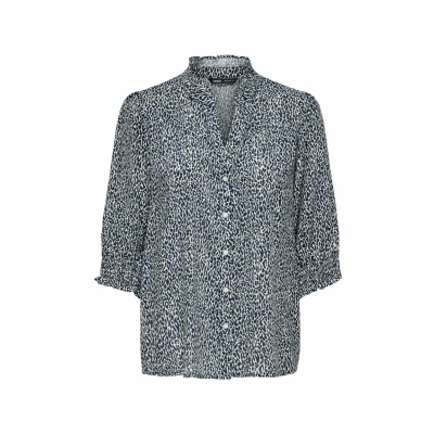 Bild av ONLY Carmakoma Carraya Blus, Storlek: 48, Night sky