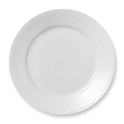 Bild av Royal Copenhagen White Fluted Plate Tallrikar 22 cm Ø22