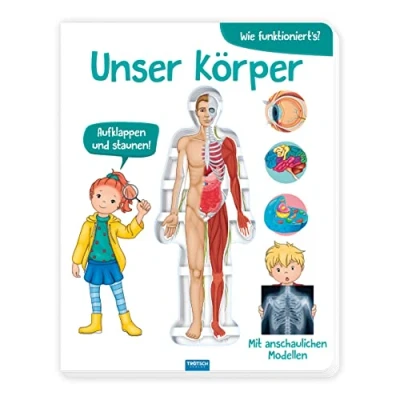 Bild av Trötsch Kinderbuch Unser Körper: Entdeckerbuch Beschäftigungsbuch Spielbuch